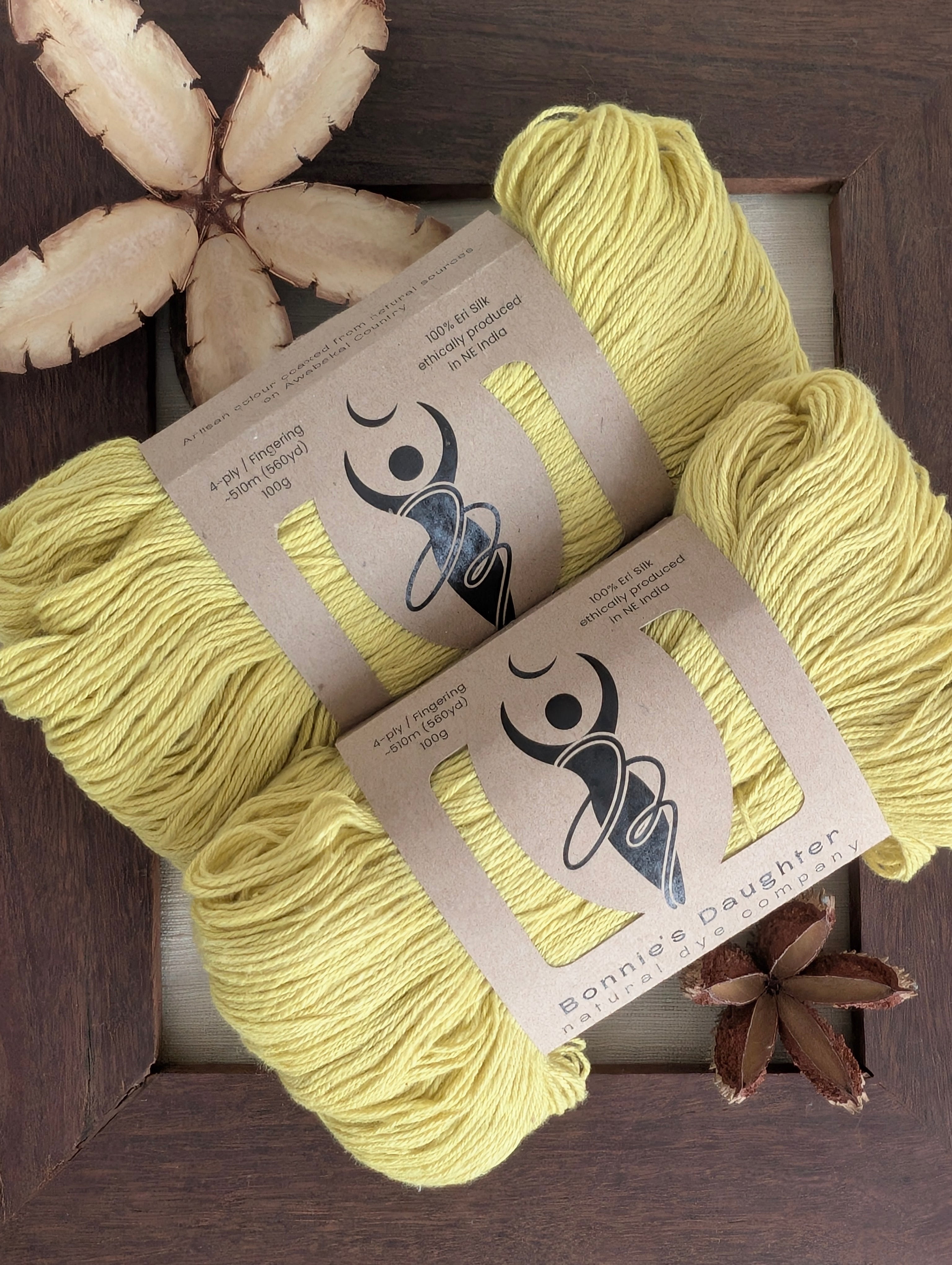 Citron - Eri Silk 4-ply