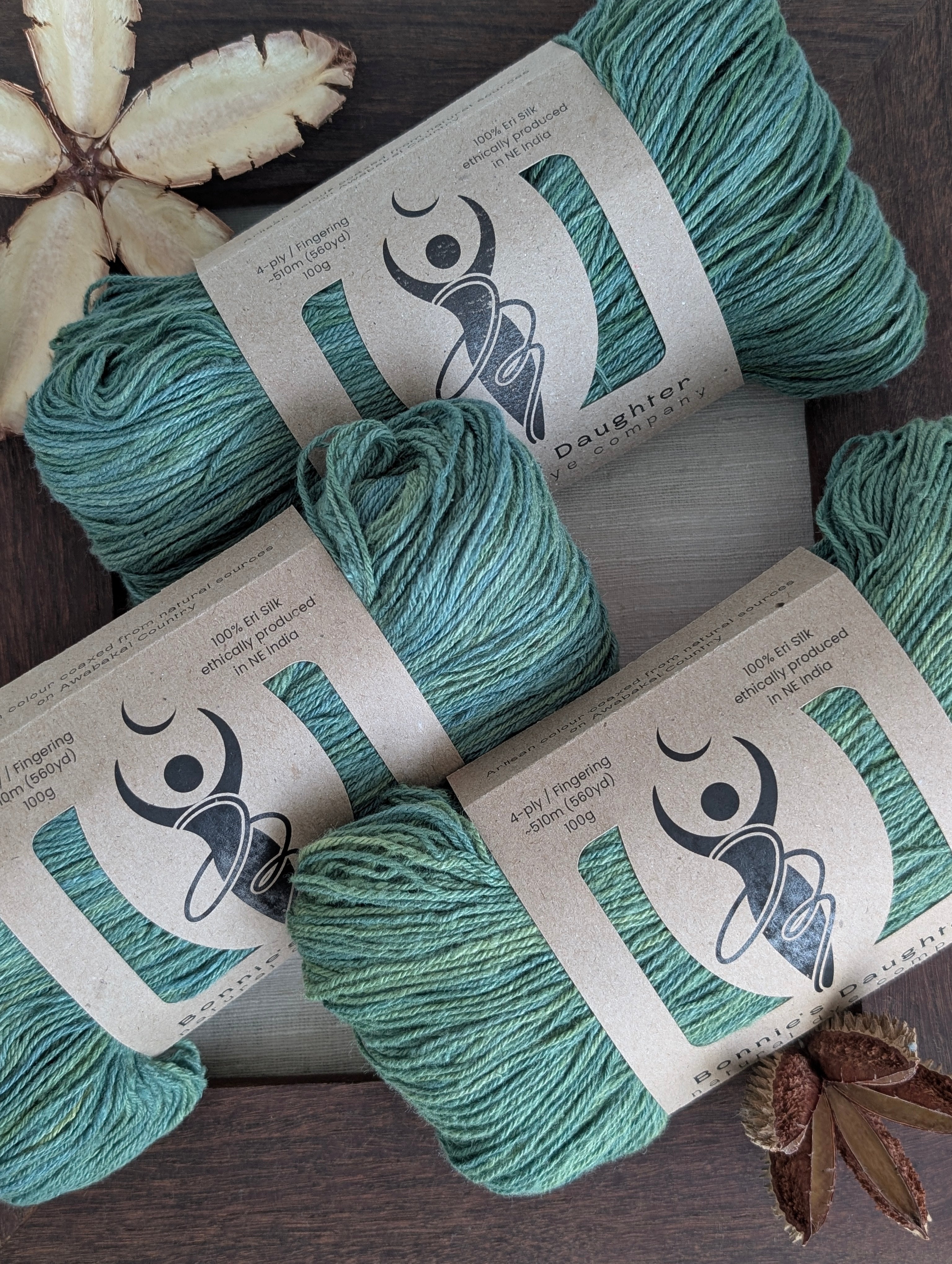 Special Edition Emerald Depths - Eri Silk 4-ply